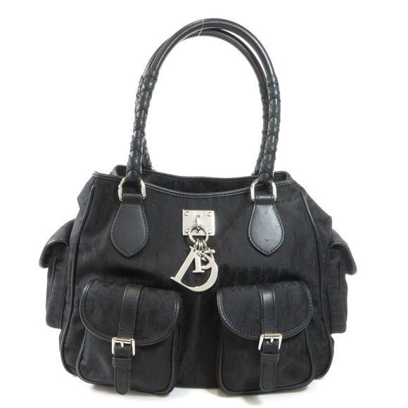 Christian Dior Trotter Pattern Tote Bag Nylon Material - Picture 1 of 9